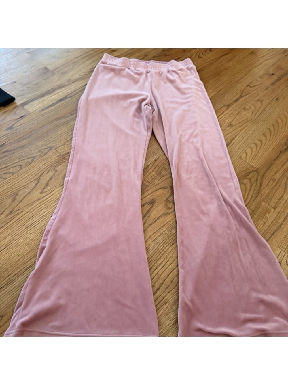 Hollister Womens Pink Flare Leg Lounge Pants Medium